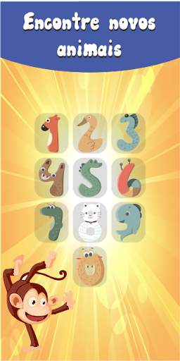 Matemática Animal: Jogo infantil com animais screenshot 3