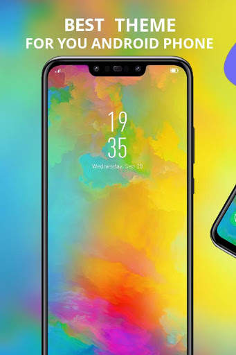 Colorful Galaxy M30 M40 official theme hd launcher screenshot 4