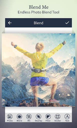 Blend Me Photo Collage, Editor screenshot 2