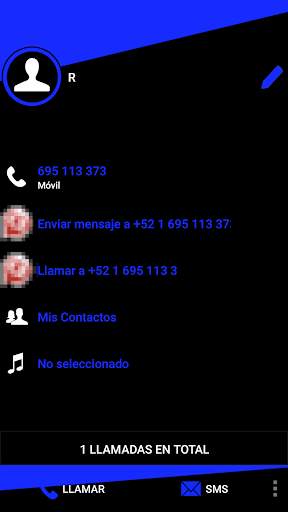 THEME EXDIALER MIXER BLUE BLK screenshot 4