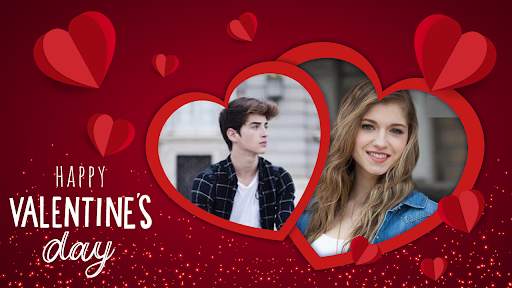 Valentine day love photo frame screenshot 6