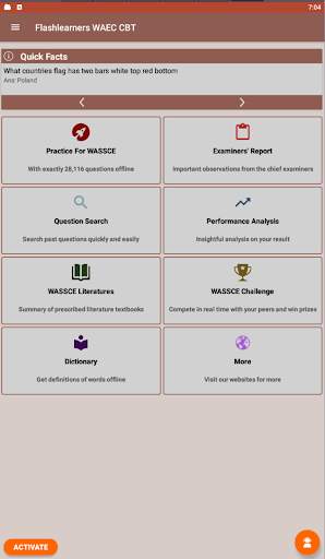 Flashlearners Waec 2021 screenshot 1