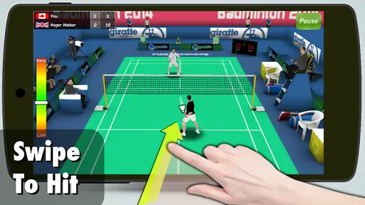 Badminton 3D screenshot 1