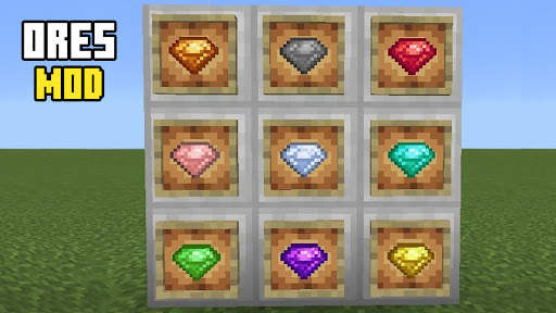 Ores Mineral Minecraft Mod screenshot 3