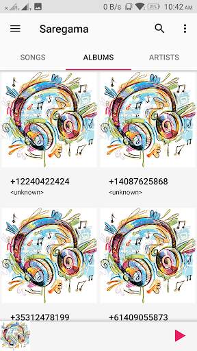 Flipza Music Player screenshot 2