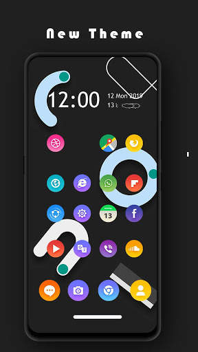 Theme for Android Q / Android 10 screenshot 3