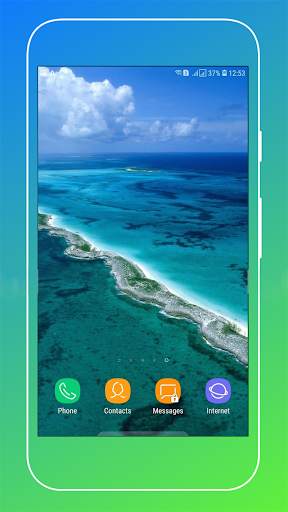 Blue Wallpaper screenshot 4