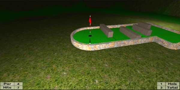 Mini Golf 3D स्क्रीनशॉट 2