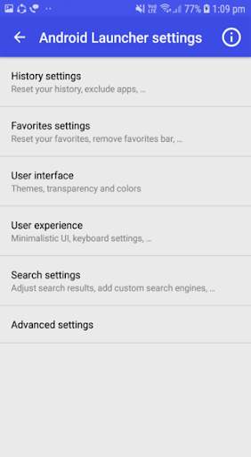 Android Launcher screenshot 4
