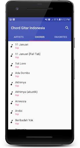 Offline Guitar Chords screenshot 2