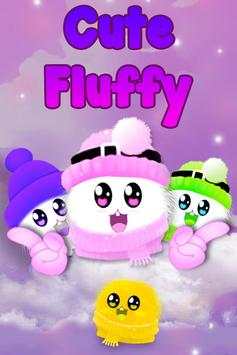 3D Cute Cartoon Fluffy Launcher screenshot 1