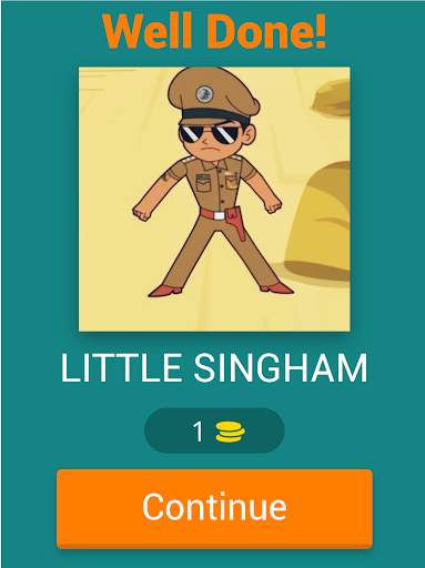 Little Singham Quiz Game 2021 screenshot 14