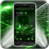 High Tech Green Launcher Theme 1.1.3