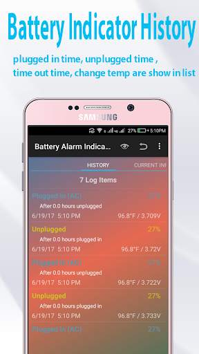Battery Alarm Indicator screenshot 2
