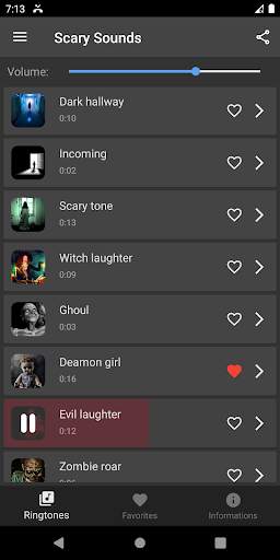 Scary horror sounds screenshot 7