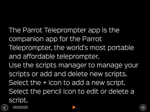 Parrot Teleprompter screenshot 7