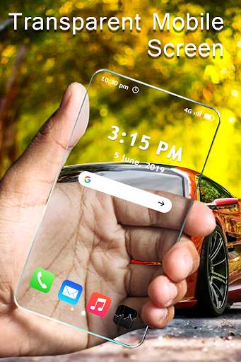 Transparent Live Wallpaper : Transparent screen screenshot 5