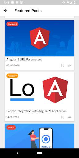 Angular 9 Tutorials 7 تصوير الشاشة