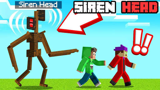 Siren Head Game for MCPE 5 تصوير الشاشة