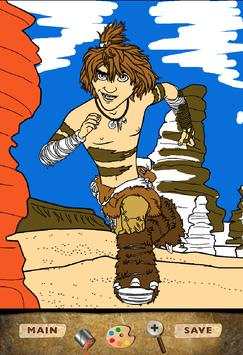 The Croods Coloring Storybook 18 تصوير الشاشة