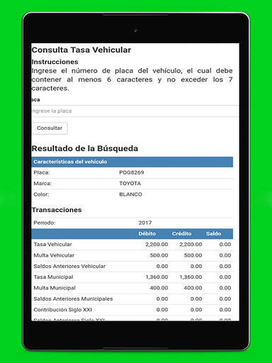 Consulta Placa💲🇭🇳Tasa Vehicular Honduras🚗 20 تصوير الشاشة