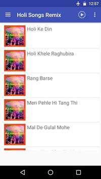 Holi Songs Remix New screenshot 2