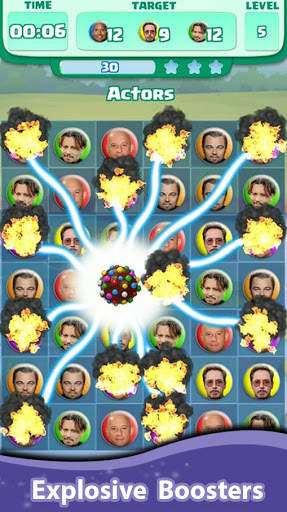 Celebs Crush - Match 3 Puzzle Game screenshot 2