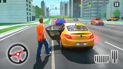 US City Taxi Games - Car Games screenshot 2
