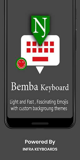 Bemba English Keyboard 2020 : Infra Keyboard screenshot 1