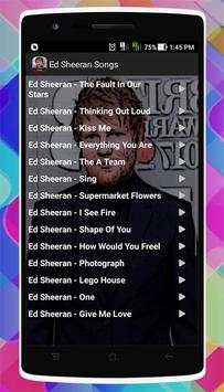 Ed Sheeran Perfect Songs screenshot 2