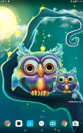 Cute Owls Live Wallpaper screenshot 7