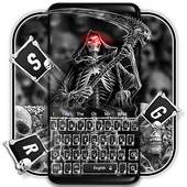 Skull Grim Reaper Keyboard 10001003
