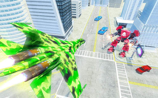 Army Robot Jet Car Transform screenshot 7