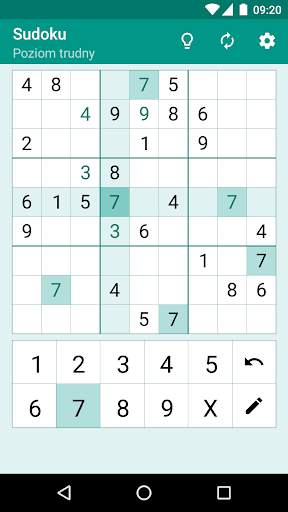 Sudoku screenshot 3