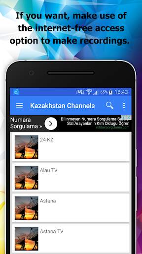 TV Kazakhstan Channels Info screenshot 4
