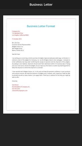 All Letter Writing Sample screenshot 4