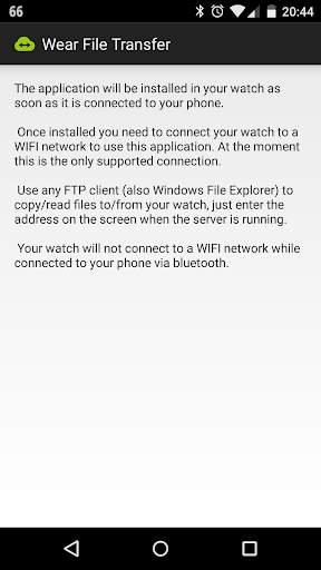 Wear File Transfer screenshot 1