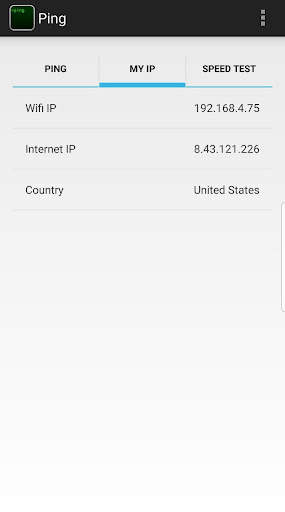 Ping screenshot 2