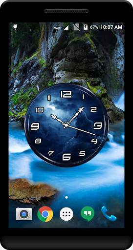 Night Clock Live Wallpaper screenshot 3