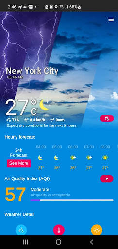 Daily Weather Forecast screenshot 1