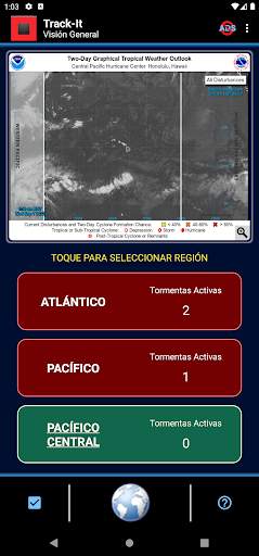 Track-It for Hurricanes screenshot 1