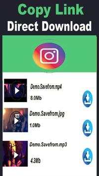 All video Downloader - SaveFrom Net Video Download screenshot 2
