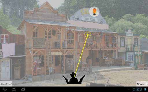 Shooting game, western gun screenshot 2