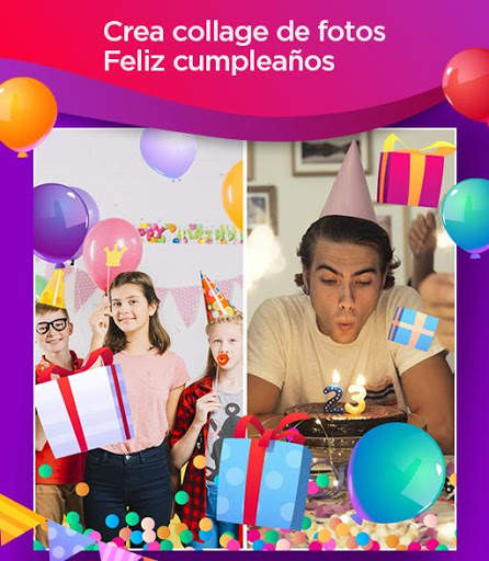 video de cumpleaños 🎈 con musica y fotos screenshot 5