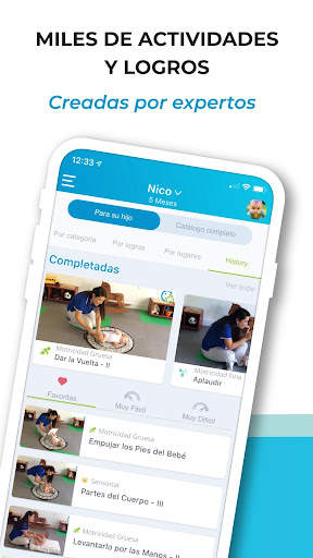 BabySparks - Actividades y Log screenshot 2