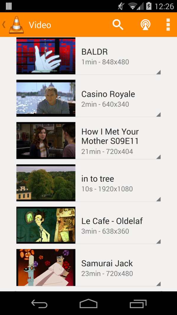 VLC for Android beta screenshot 8