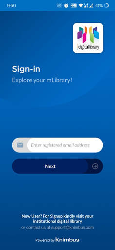 mLibrary–Your Mobile eLibrary screenshot 1