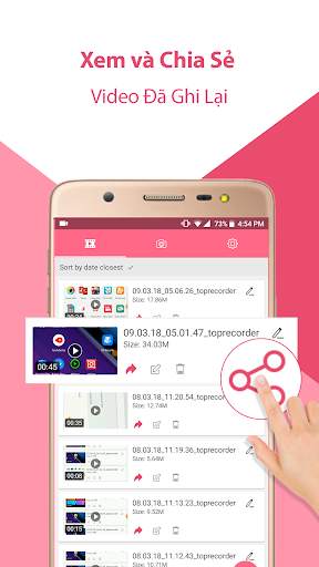 Quay Video Màn Hình - Phát Trực Tiếp, Ghi Màn Hình screenshot 4