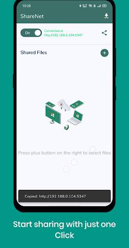 ShareNet - Wifi File Transfer & Streaming screenshot 1