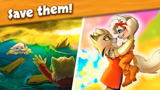 Cat Stories: Fluffy Travelers (Match 3 Adventure) screenshot 1